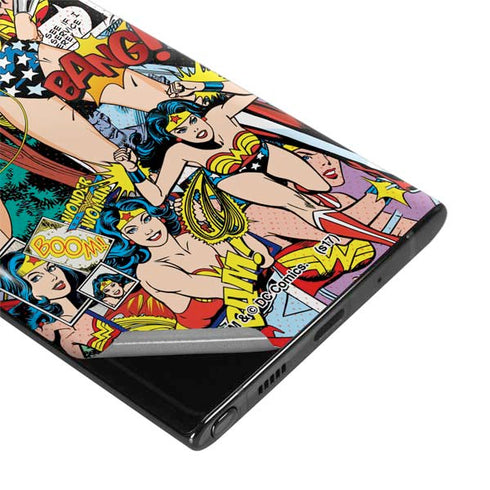 DC Comics Wonder Woman Comic Blast Galaxy Note 10 Skin